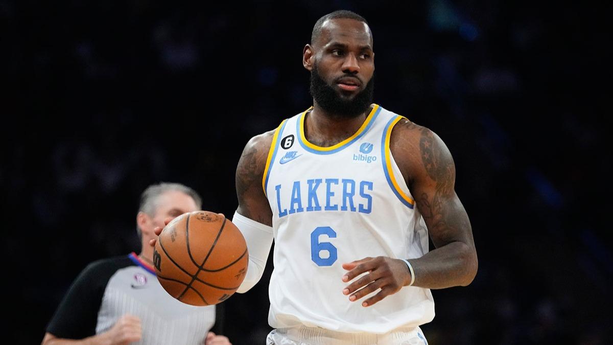 LeBron James'ten ''triple-double''