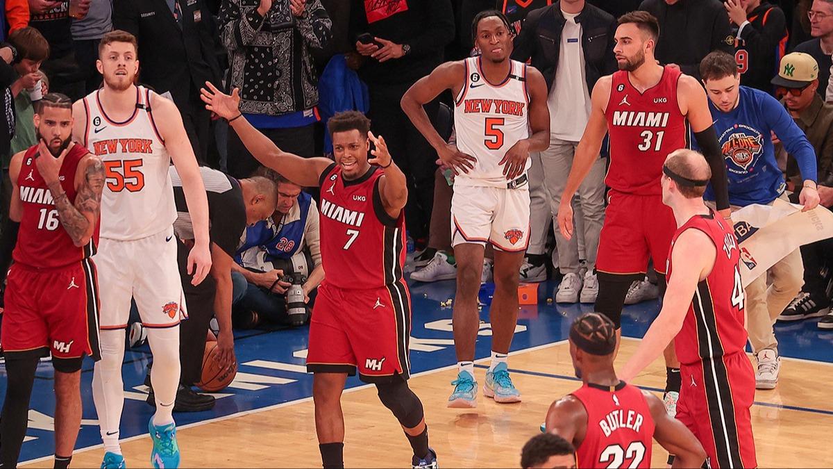 Miami Heat, New York Knicks'i 108-101 malup ederek seride 1-0 ne geti 