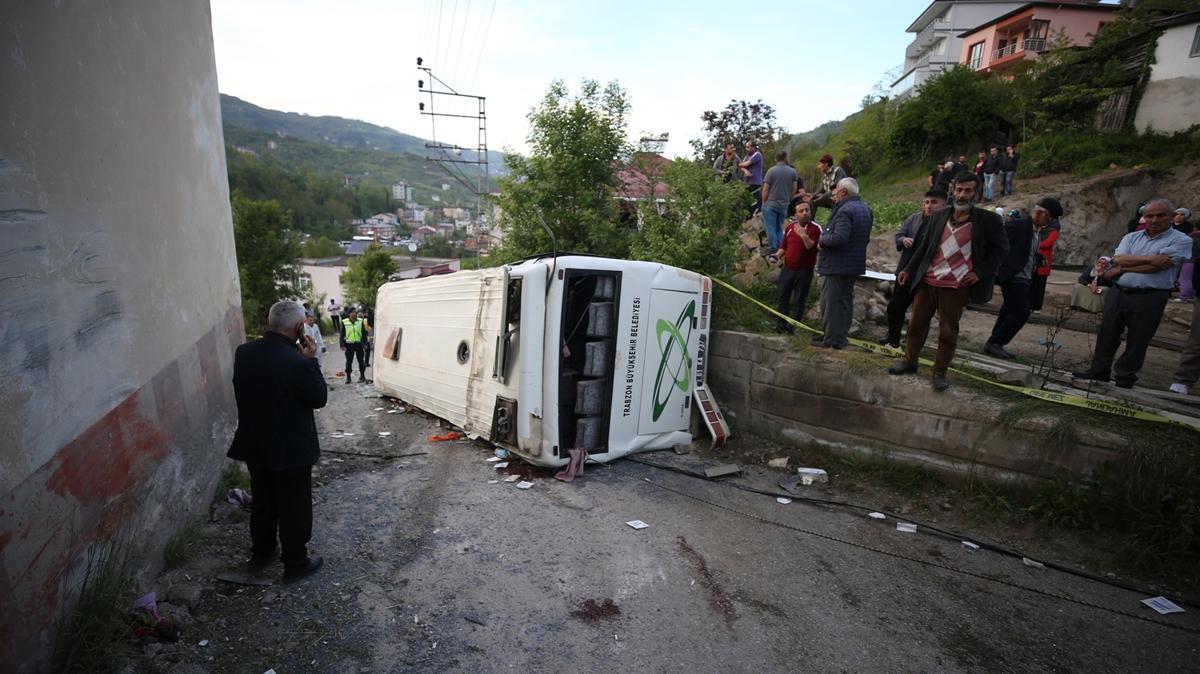 Trabzon'da feci kaza: 4 l! 