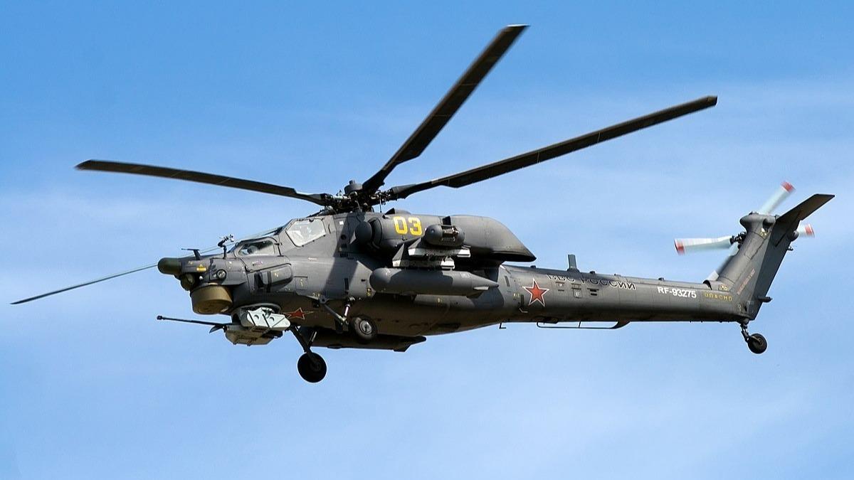 Rusya'ya ait askeri helikopter dt: 2 l 