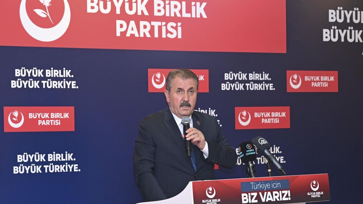BBP Lideri Destici: PKK'nn oylaryla cumhurbakan seilenden bir fayda gelir mi 