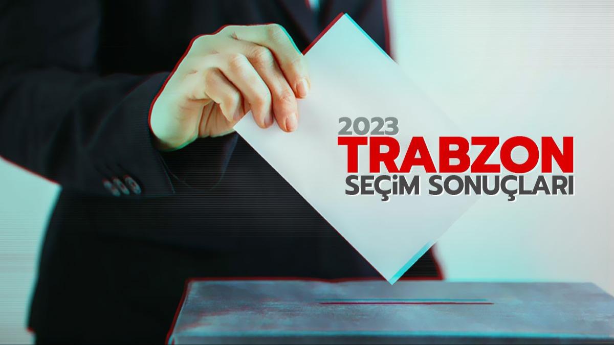 14 Mays Trabzon Cumhurbakan ve Milletvekili seim sonular! Trabzon seim sonular 2023