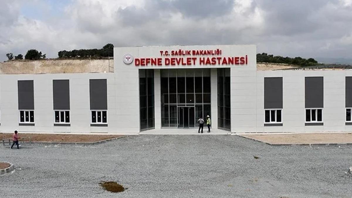 Defne Devlet Hastanesi trenle hizmete alacak