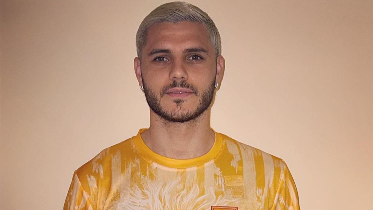 Galatasaray'dan Arjantinli yldz Mauro Icardi'ye zel forma