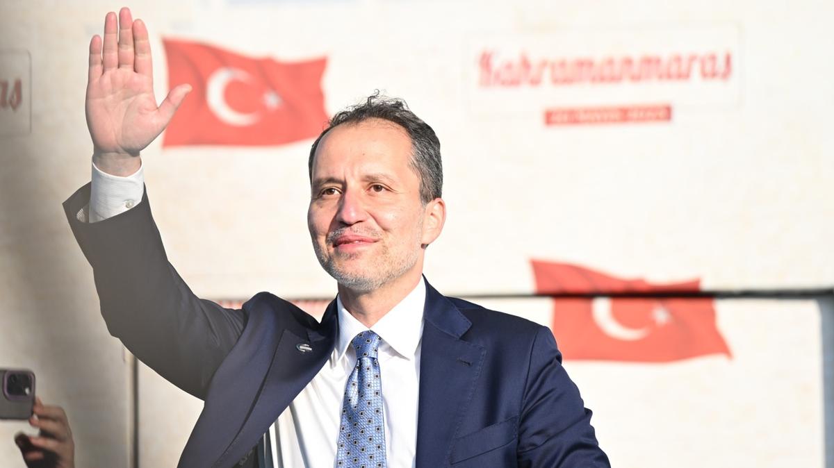 Fatih Erbakan: 28 Mays'ta Cumhurbakanmz Erdoan'la birlikte yeni nesillerimiz kazanacak