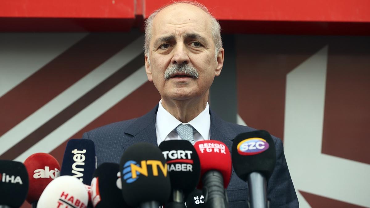 AK Partili Kurtulmu: CHP, HDP'nin oyu olmadan Erdoan'n karsnda rakip dahi olmas mmkn deil