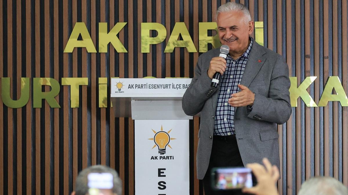 AK Parti Genel Bakanvekili Yldrm: Milletimizi hak ettii noktaya hep birlikte tayaca