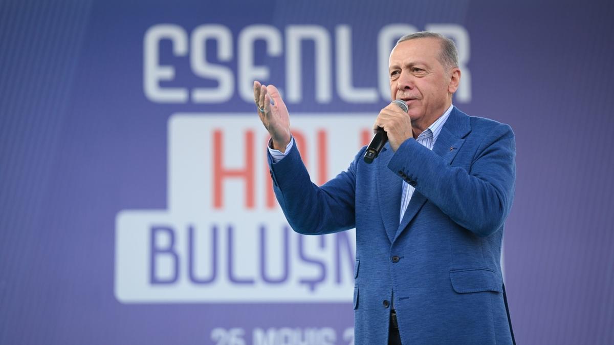 Cumhurbakan Erdoan: Herkesle kapal kaplar ardnda pazarlk yaptlar