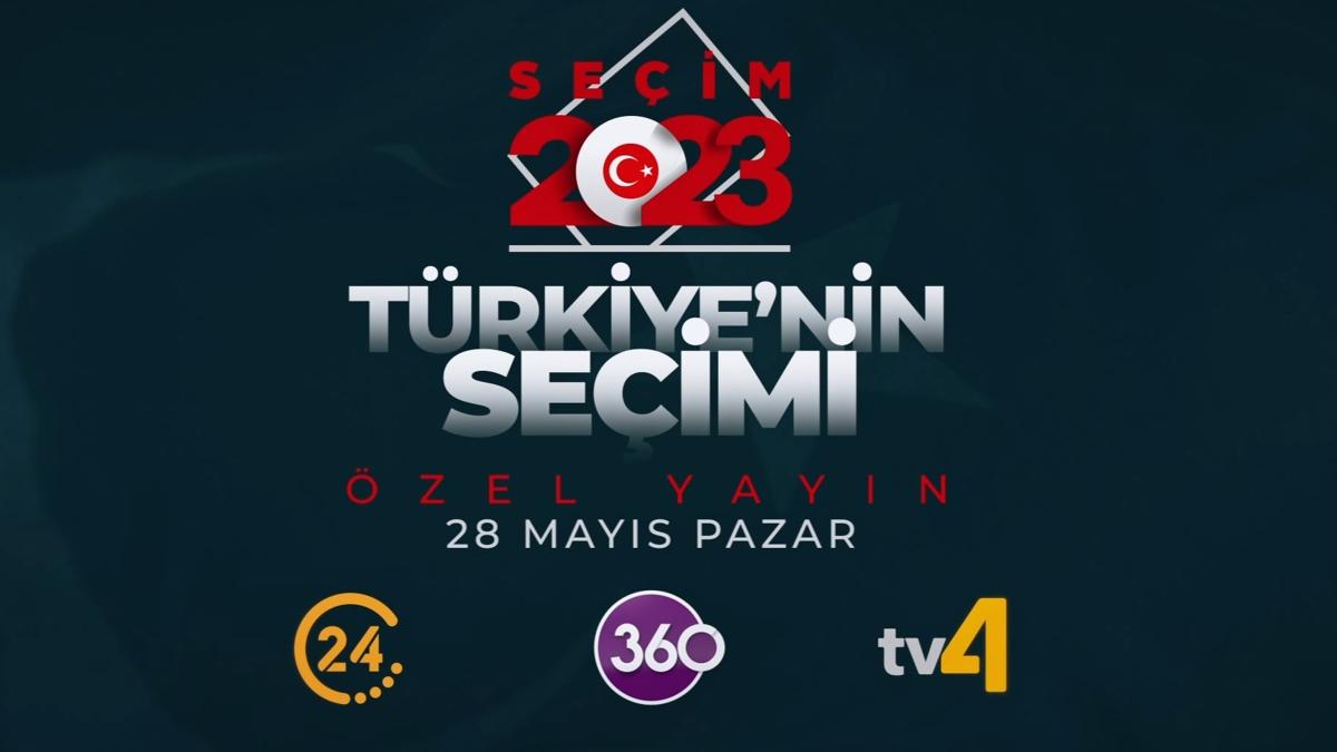 ''Trkiye'nin Seimi zel'' Pazar gn 24 TV, 360 ve tv4 ortak yaynnda