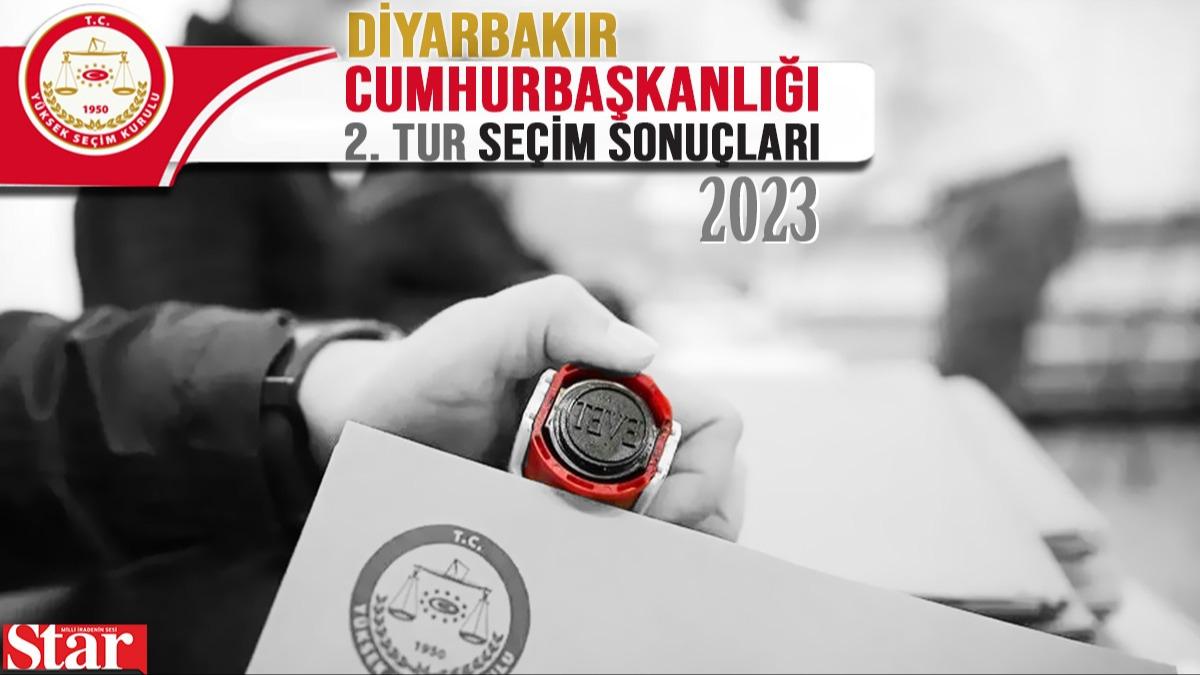28 Mays Cumhurbakan Seimi Diyarbakr oy oranlar! Diyarbakr seim sonular 2023