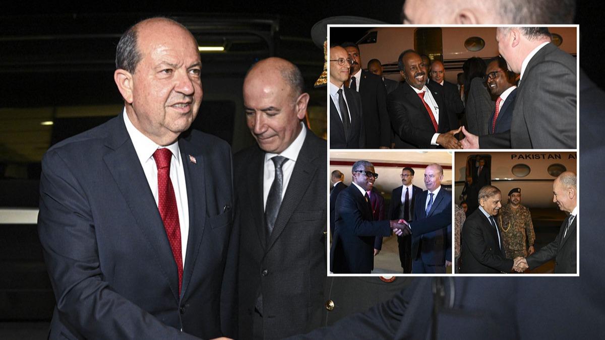 Dnya Liderleri Ankara'da: Cumhurbakan Erdoan'n yemin trenine itirak edecekler