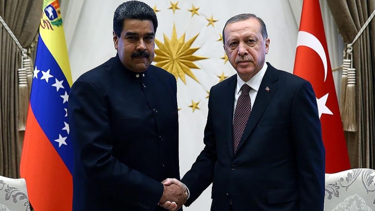 Maduro'dan Erdoan paylam: Trkiye ile mttefik ve yakn olduumuz iin anslyz