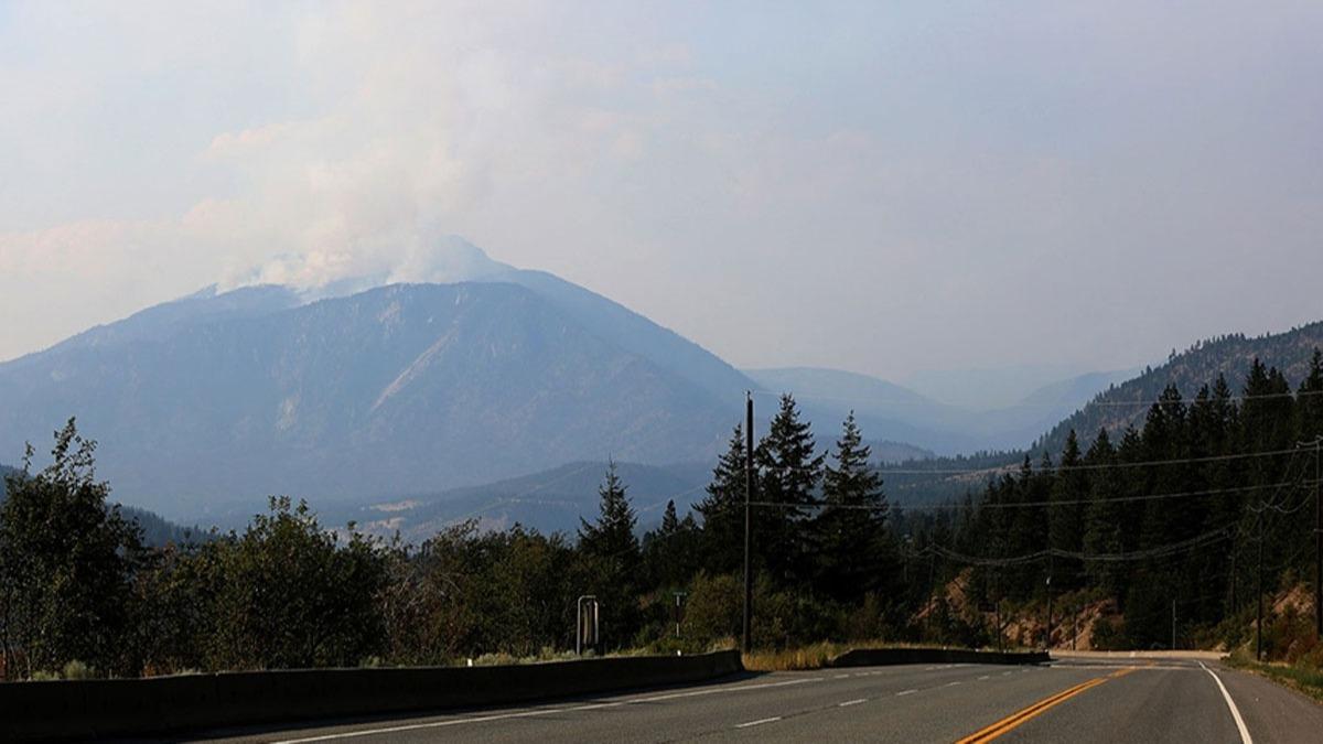 Kanada'daki orman yangnlar ABD'ye ulat