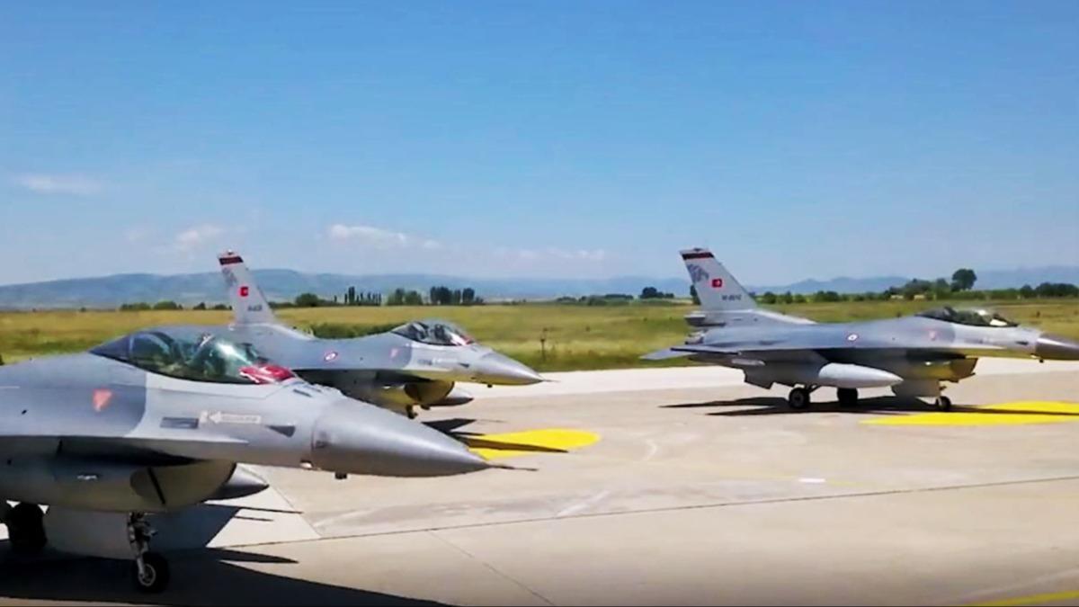 Trk F-16'lar NATO tatbikat iin Almanya'da 