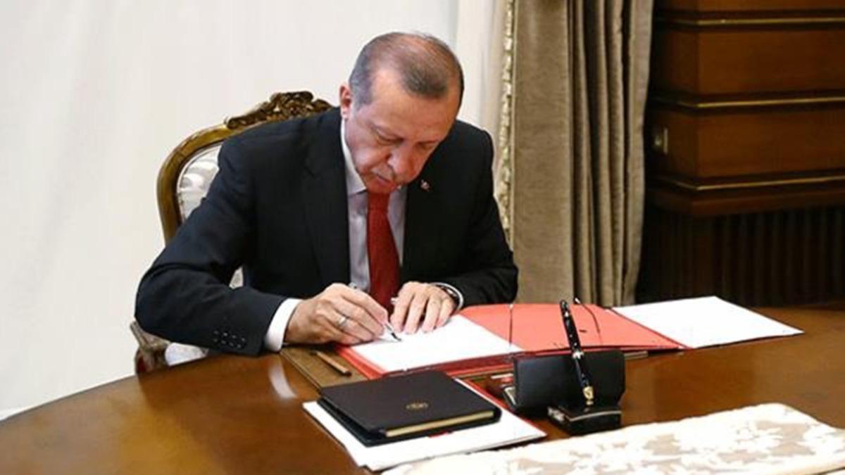 Cumhurbakan Erdoan imzalad: Atama kararlar Resmi Gazetede