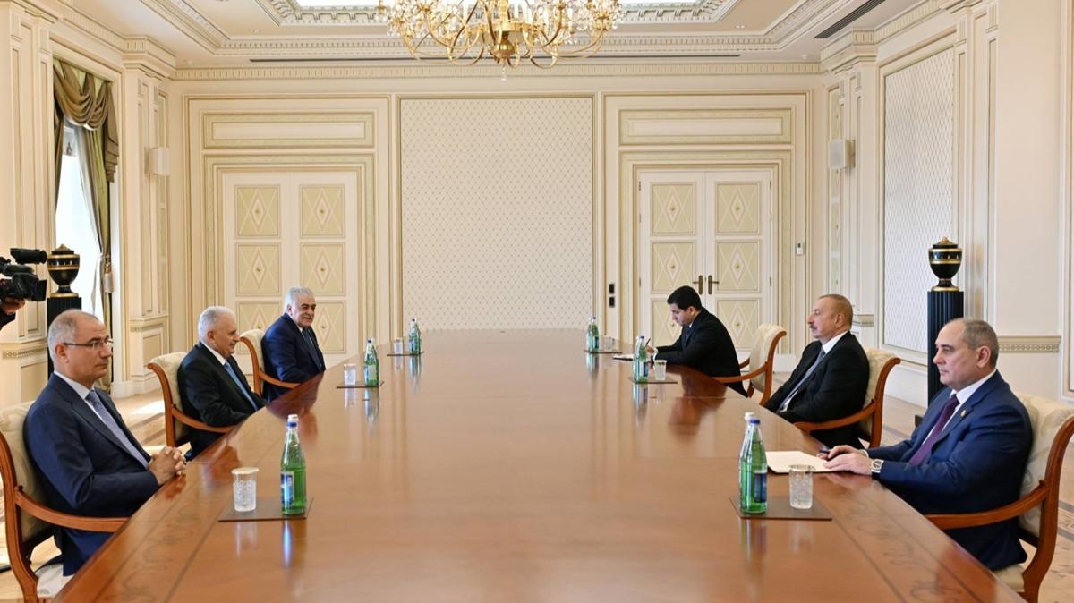 Azerbaycan Cumhurbakan Aliyev, Yldrm' kabul etti