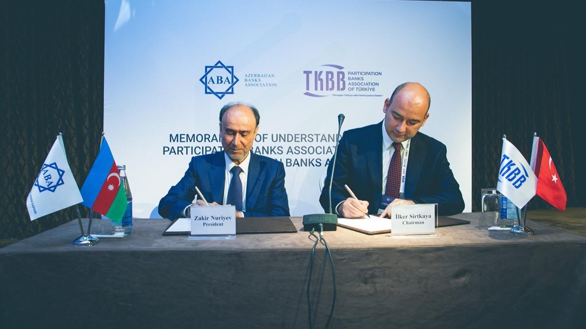 TKBB ile Azerbaycan Bankalar Birlii arasnda mutabakat zapt imzaland