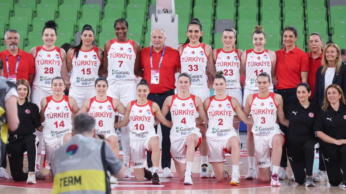 A Milli Kadn Basketbol Takm, Srbistan'a malup oldu!