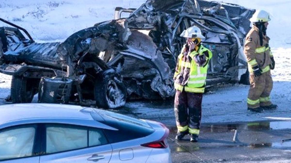 Kanada'da meydana gelen trafik kazasnda 15 kii hayatn kaybetti