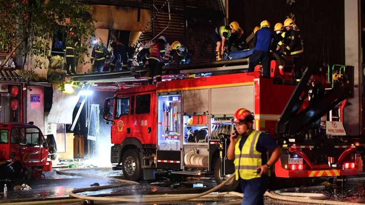 Çin'de restoranda gaz patlaması: 31 kişi hayatını kaybetti