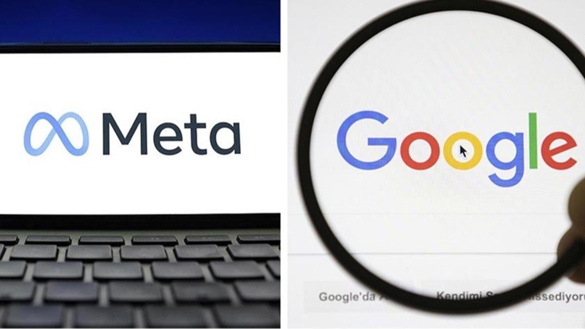 Google ve Meta, haberler iin medya kurulularna deme yapacak