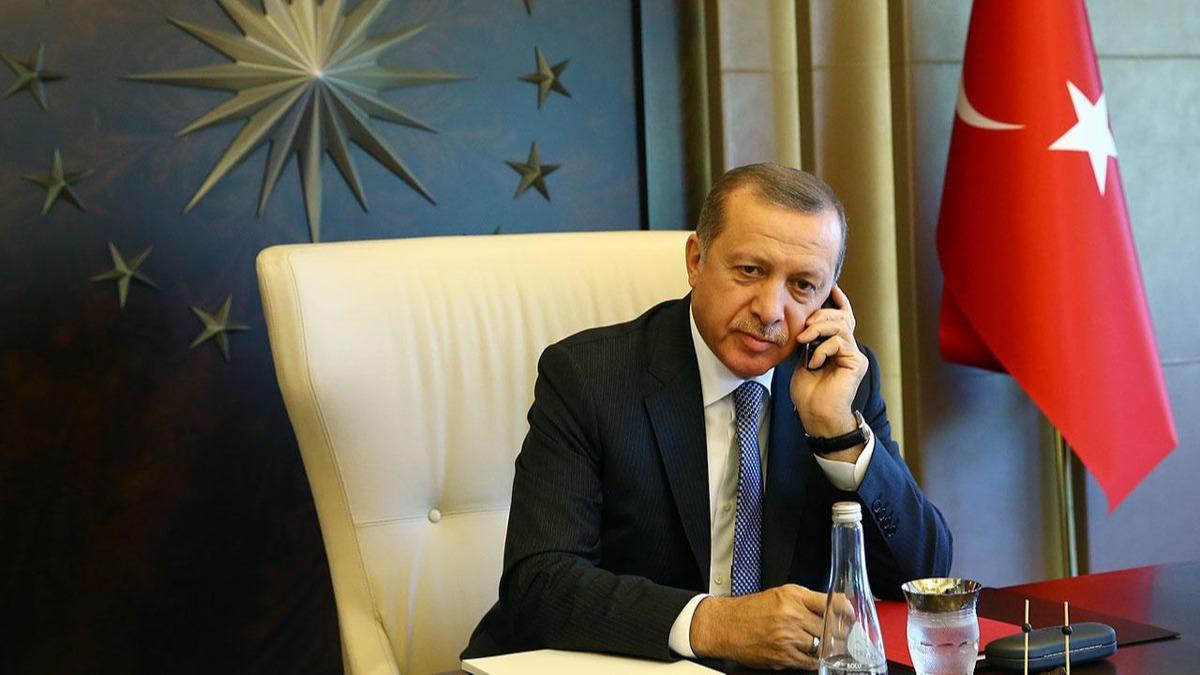 Cumhurbakan Erdoan, Umman Sultan Tark ile telefonda grt