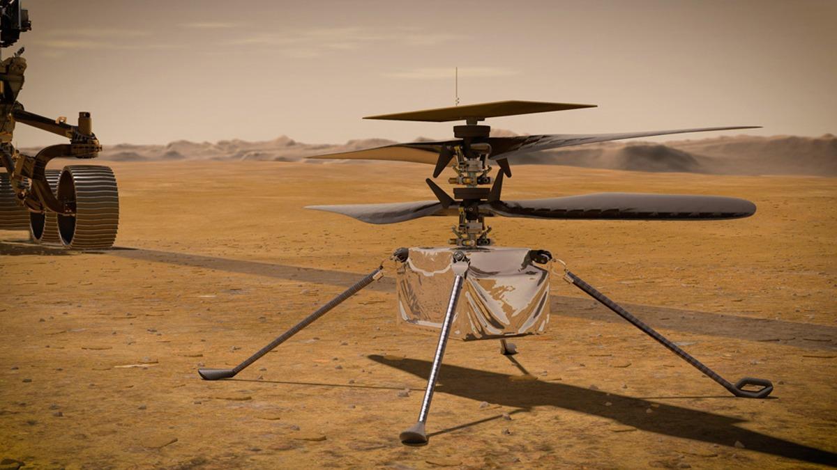 Mars'ta bulunan Ingenuity helikopteri 63 gn sonra NASA'yla iletiime geti