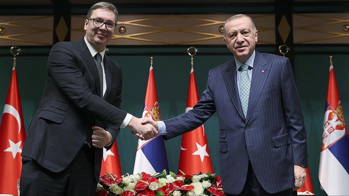 Cumhurbakan Erdoan, Aleksandar Vucic ile telefon grmesi gerekletirdi