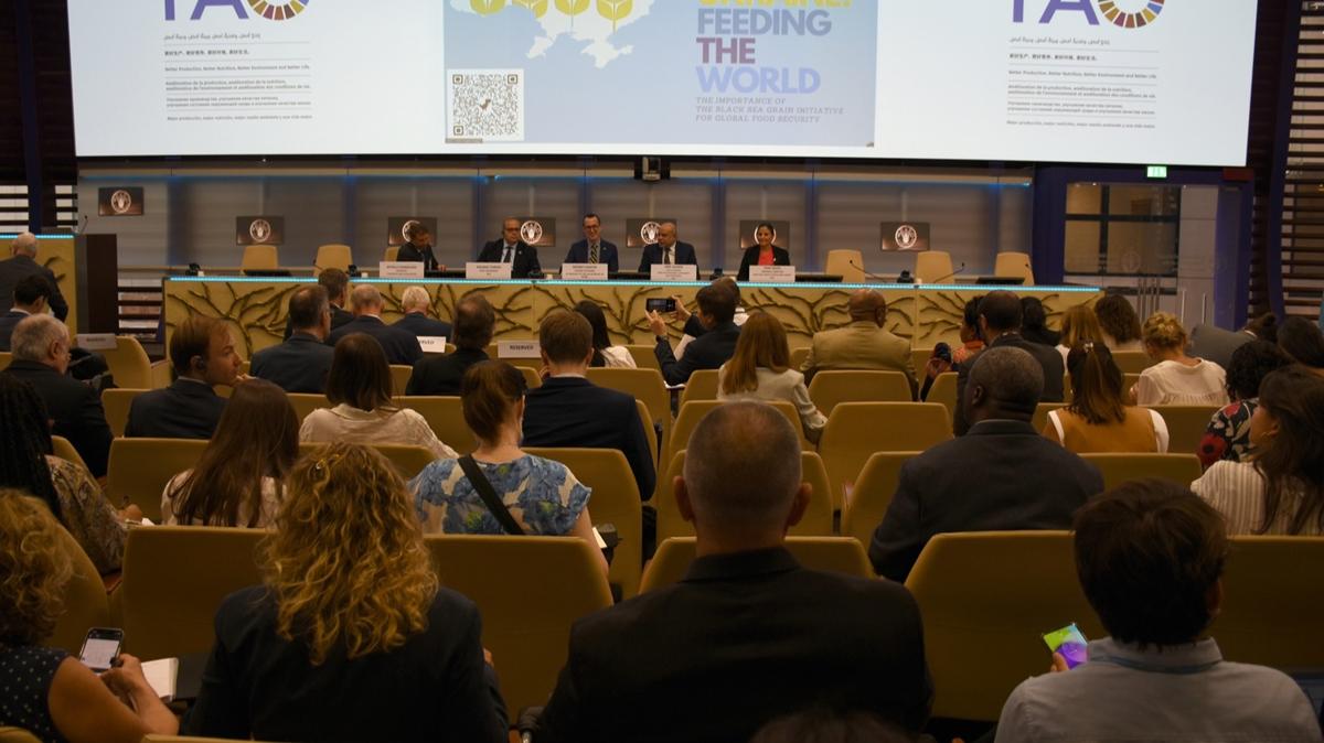 BM Gda ve Tarm rgtnde Karadeniz Tahl Koridoru Anlamas konferans yapld 