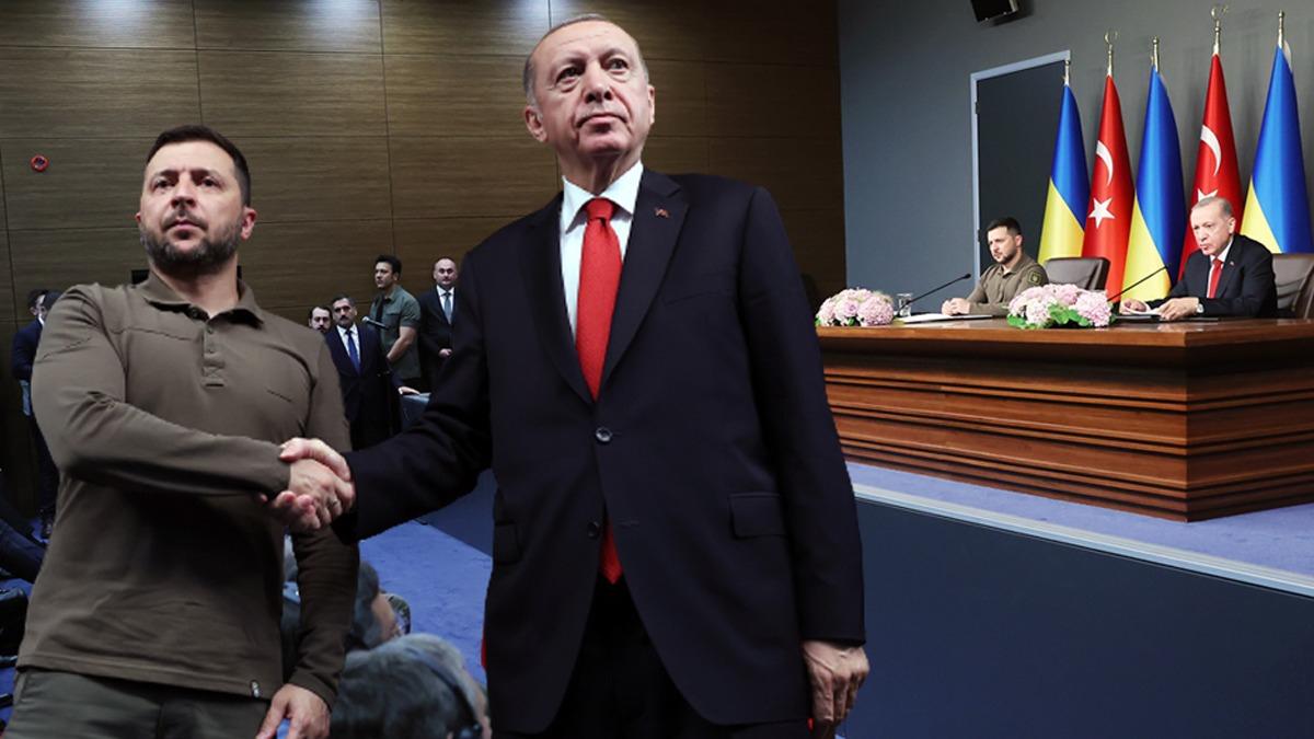 Kritik Erdoan-Zelenski grmesi dnyann gndeminde! Tek bir noktaya dikkat ektiler