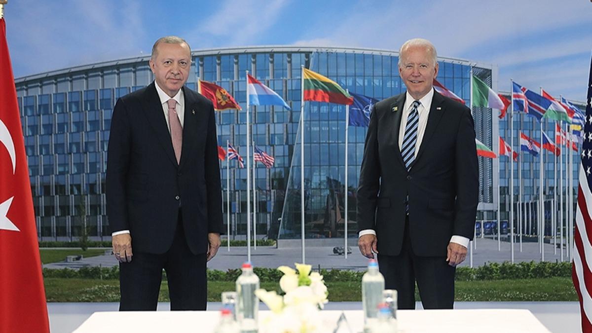 NATO zirvesi ncesinde kritik temas: Bakan Erdoan, Biden ile grt 