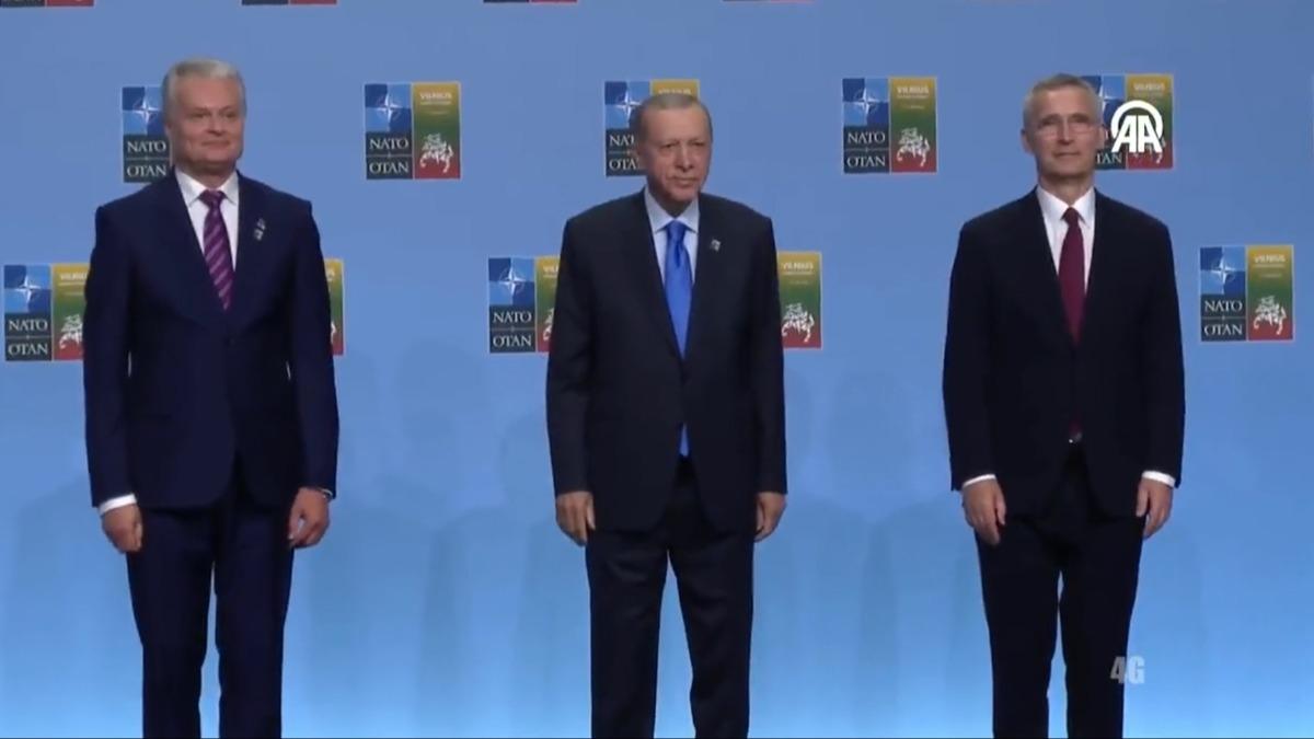 Cumhurbakan Erdoan, NATO Liderler Zirvesi'nde! Kritik toplant resmen balad