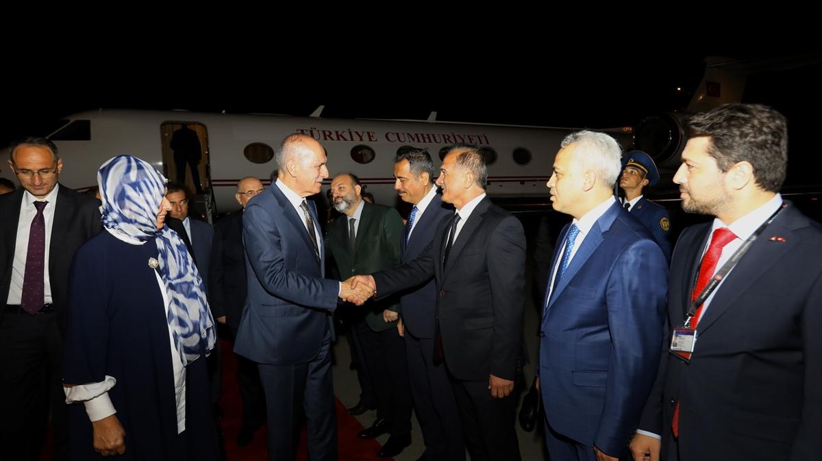 Kurtulmu, KKTC ziyaretinin ardndan Azerbaycan'a geti