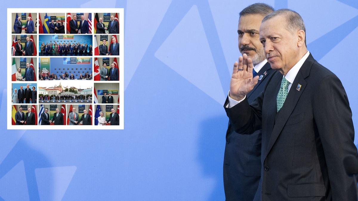 Cumhurbakan Erdoan'dan 'NATO Zirvesi' paylam