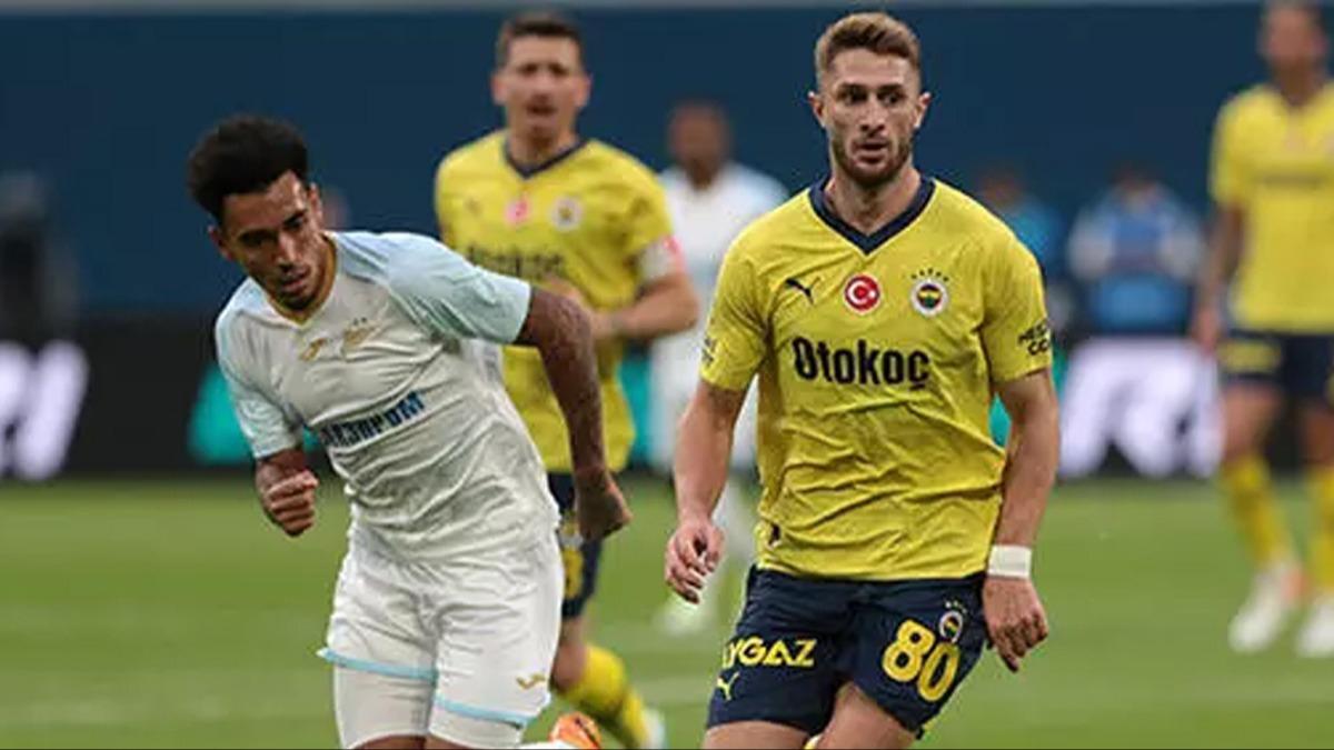 Fenerbahe'nin ilk 11'i belli oldu