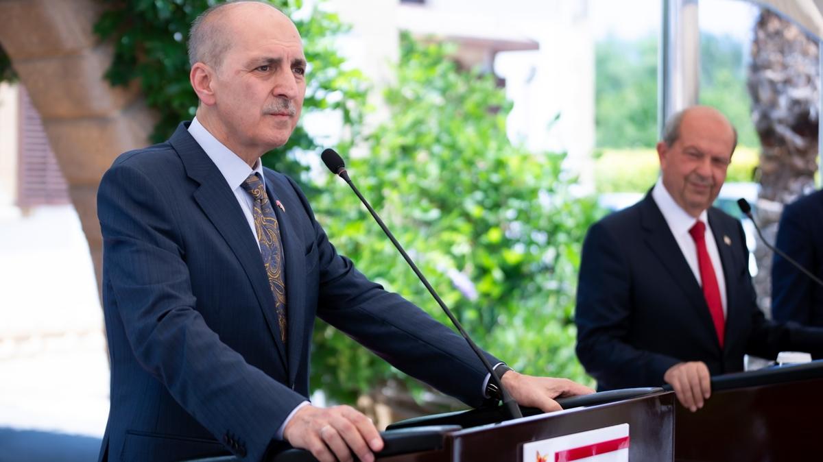 TBMM Bakan Kurtulmu: sve'in terre kar ok net tavr alaca garanti altna alnmtr