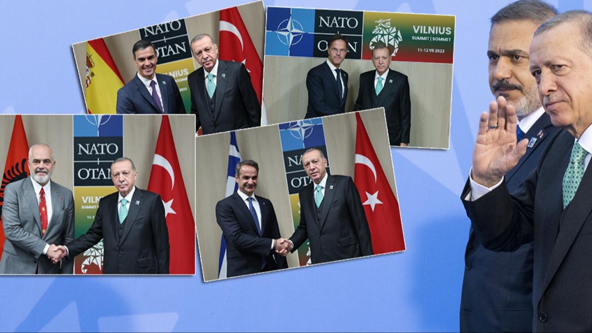 Vilnius Zirvesi'nde ikinci gn: Cumhurbakan Erdoan'dan youn diplomasi trafii