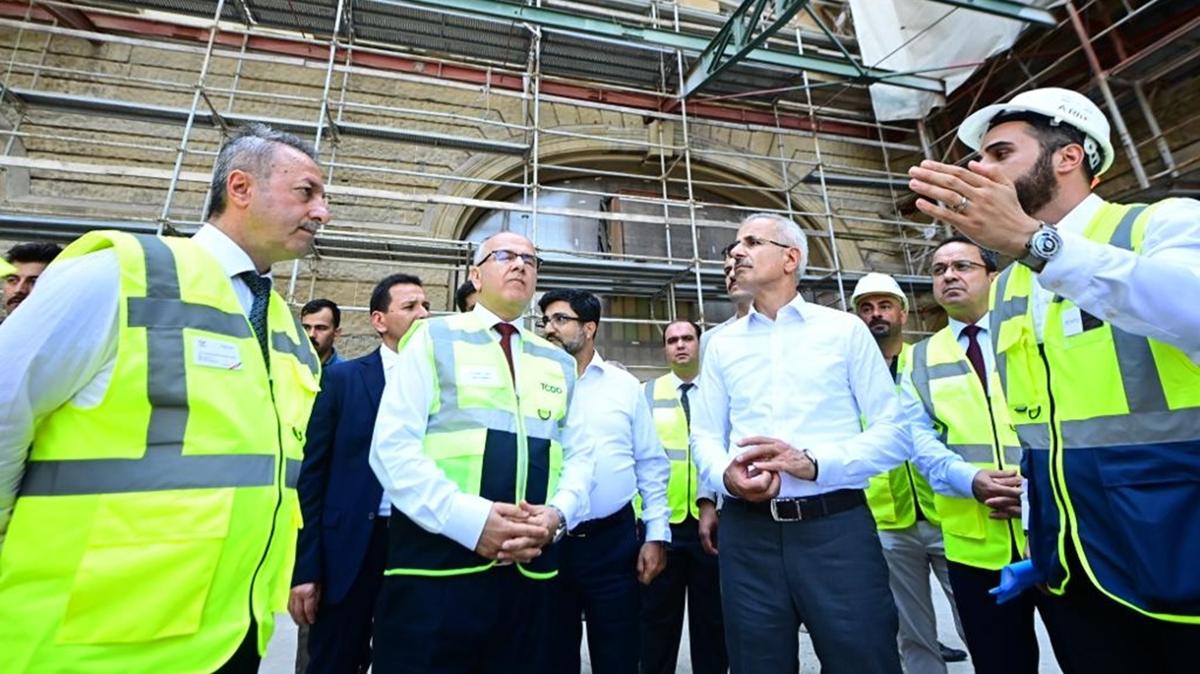 Bakan Uralolu: Haydarpaa Gar 2024'te hizmete alnacak