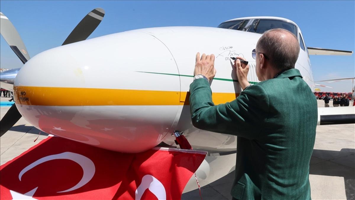 leri teknolojiye sahip ''Ota'' orman yangnlarnda aktif rol ald
