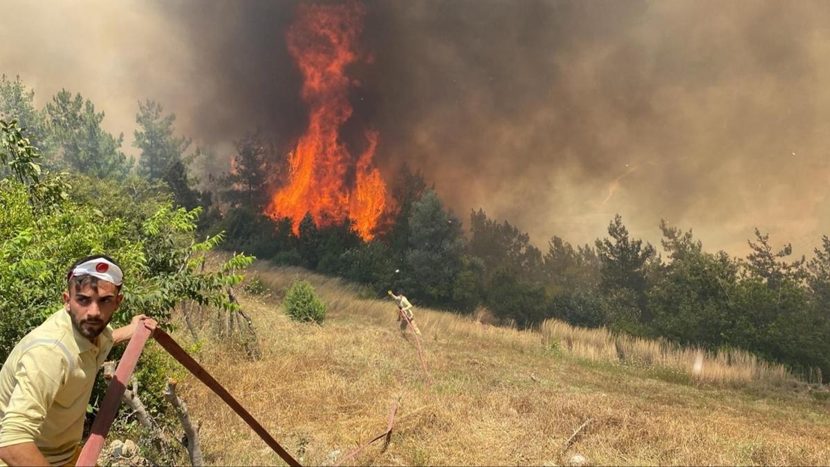 Osmaniye ve Kahramanmara'taki orman yangnlar kontrol altna alnd