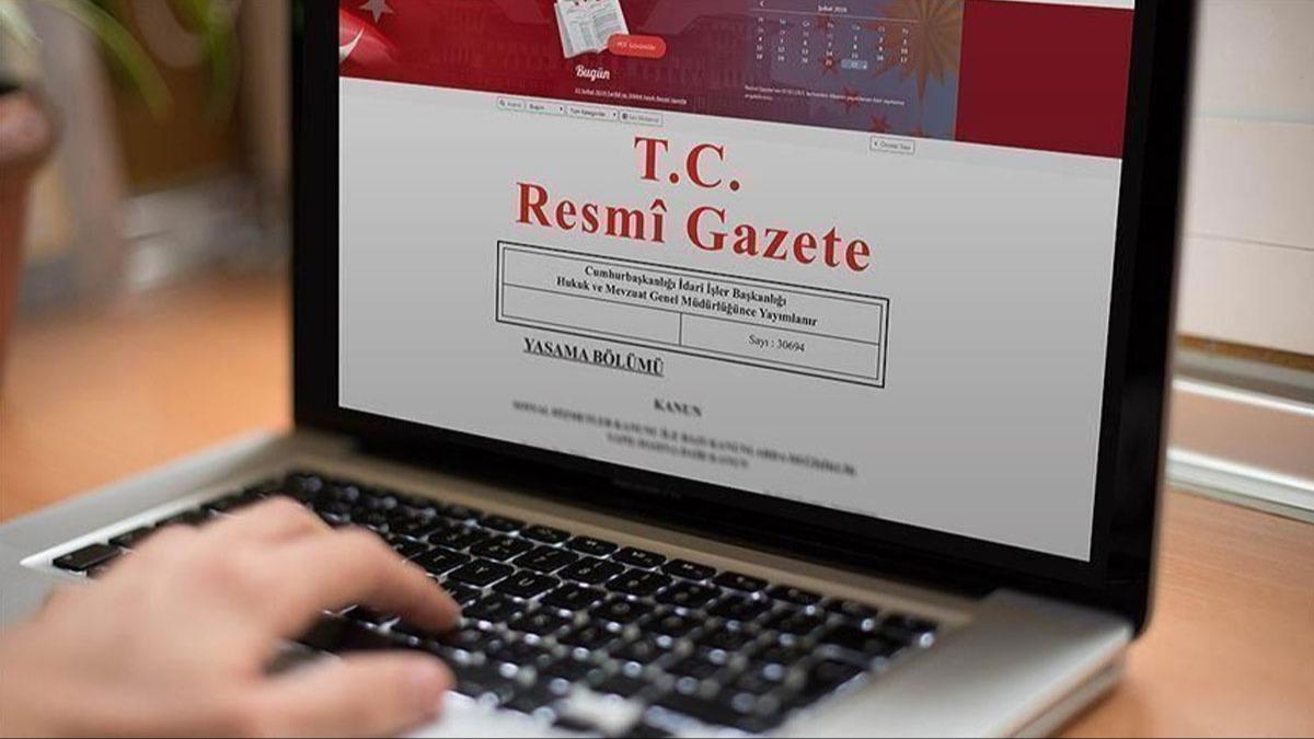 Resmi Gazete'de yaymland: Atama ve grevden alma kararlar