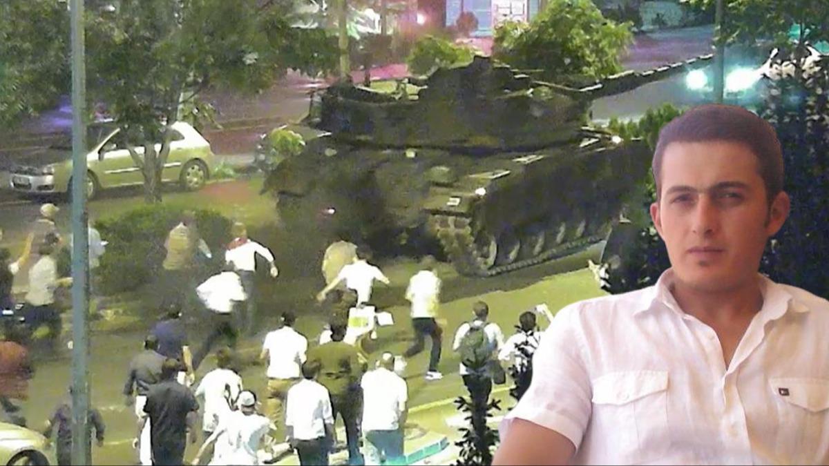 Tarihi direniin kahramanlar... Ayandaki aly karp tanklarn stne yrd