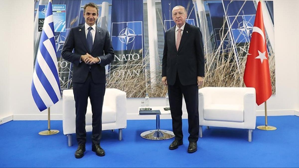 Bakan Erdoan-Miotakis grmesine ilikin aklama: lk adm atld