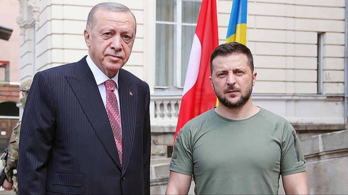Zelenski'den Bakan Erdoan'a mektup 