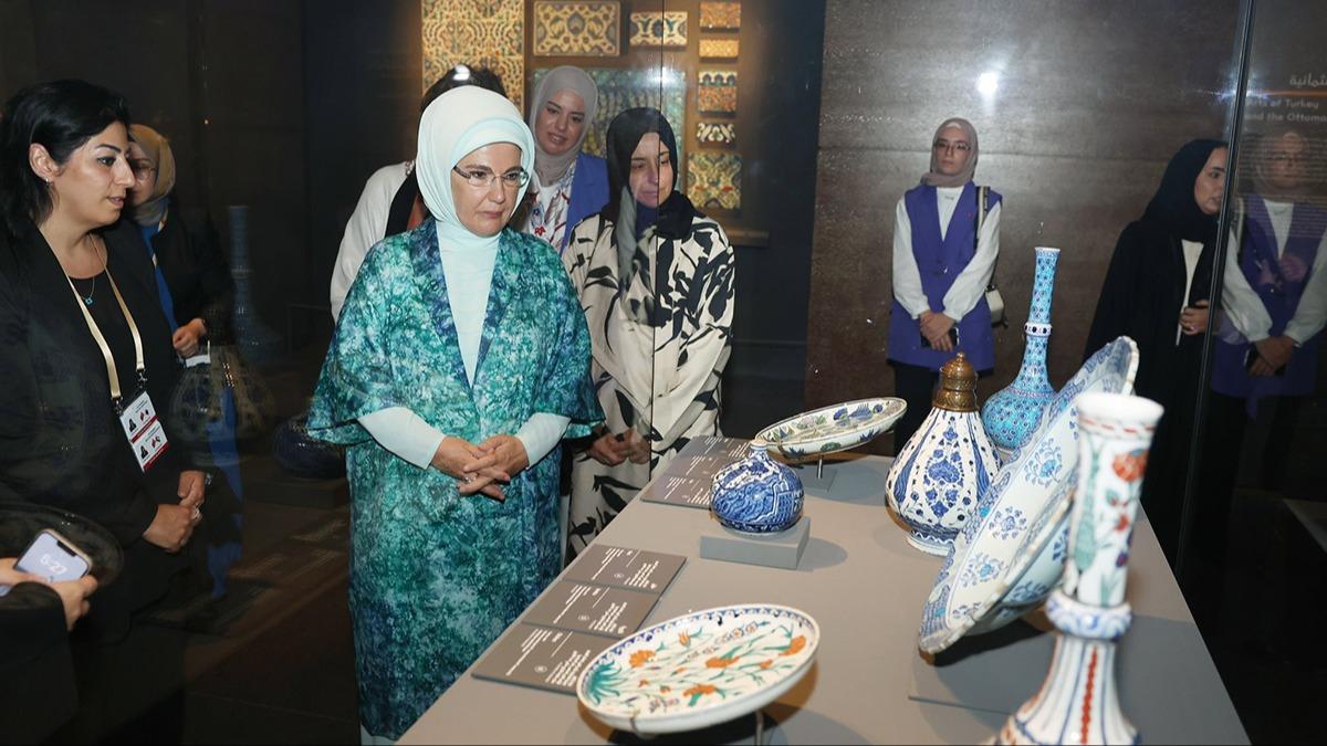 Emine Erdoan'dan Katar slam Eserleri Mzesi paylam: Heyecan vericiydi