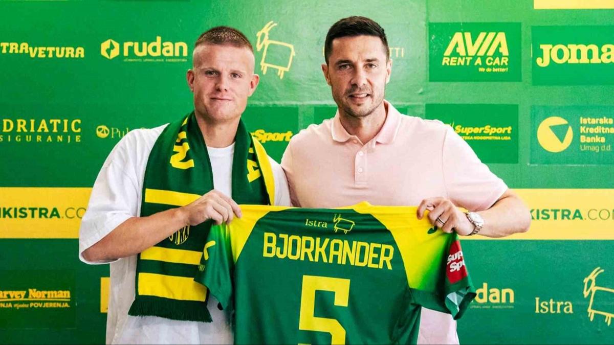 Eric Bjrkander, Altay'dan ayrlp Hrvatistan'a transfer oldu 