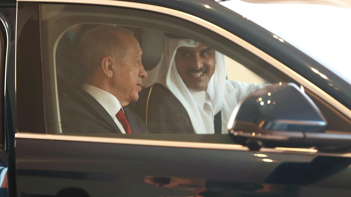 Katar Emiri Al Sani Togg'a hayran kald