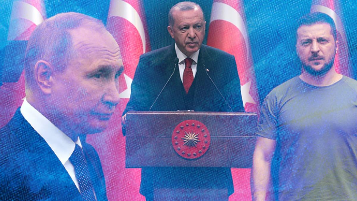Zelenski ve Putin arasnda ''Cumhurbakan Erdoan'' sava