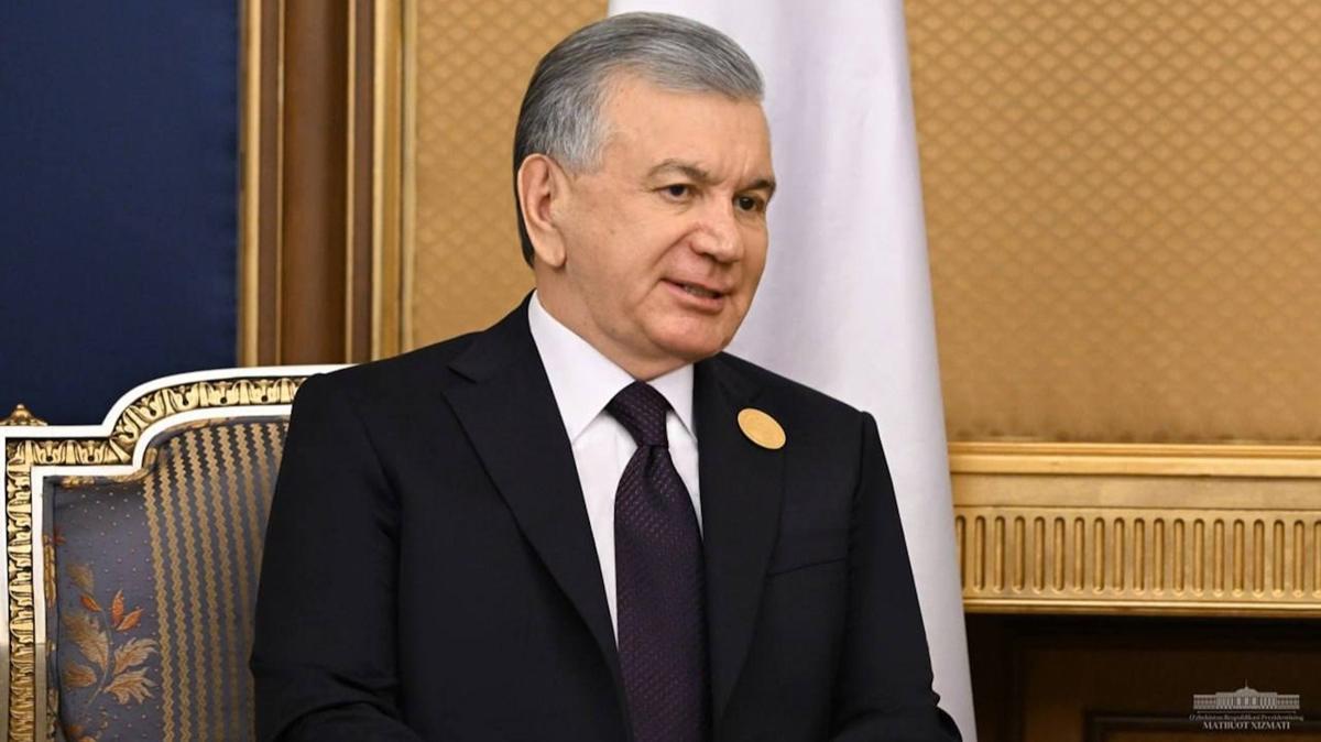 Mirziyoyev'den ''Orta Asya-Krfez Arap lkeleri birlii Konseyi'' teklifi