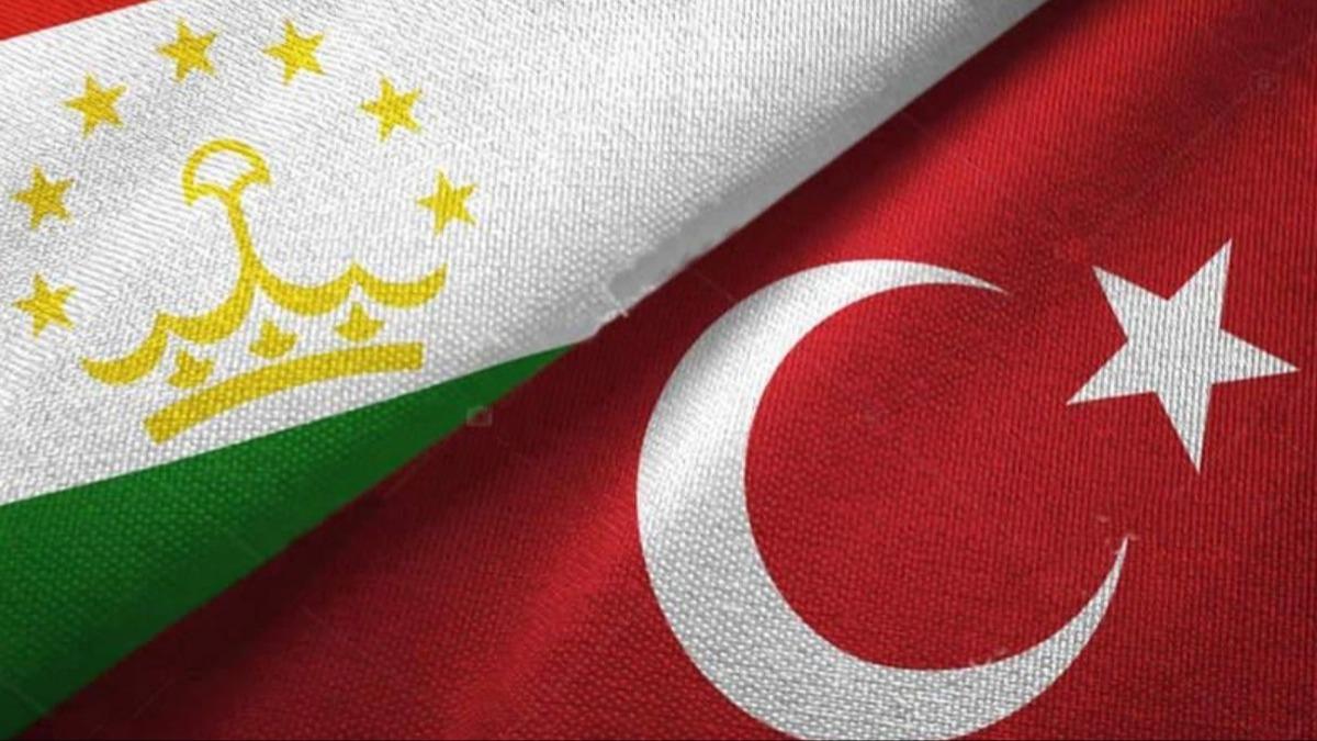 Trkiye ve Tacikistan arasnda imzalara atld